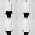 oooo゛の青が好きな女の子 Hoodie :model wear (woman)