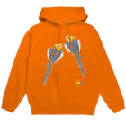 LittleLoroのノーマルオカメインコ　ごきげんポーズ中 Hoodie