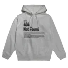 kengochiの404 Not Found（エラーコードシリーズ） Hoodie