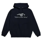 牛のTシャツ屋の「クリオネは僕の敵。」 Hoodie