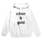 Lenのsilver & gold パーカー