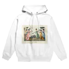 J. Jeffery Print Galleryのバトミントンで遊ぶレディ達 Hoodie