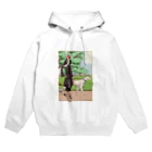 J. Jeffery Print Galleryの愛犬とお散歩 Hoodie