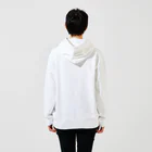Ａ’ｚｗｏｒｋＳのスリスリくんの返事 Hoodie :model wear（back）
