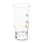 素材屋405番地のカラフルウゲロくま(ランダム) Long Sized Water Glass :left