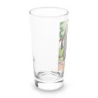 J. Jeffery Print Galleryの愛犬とお散歩 Long Sized Water Glass :left