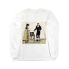 J. Jeffery Print Galleryの天才犬ムニート Long Sleeve T-Shirt