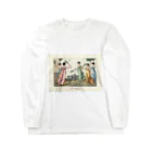 J. Jeffery Print Galleryのバトミントンで遊ぶレディ達 Long Sleeve T-Shirt