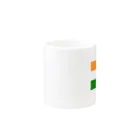 インドビザセンターのインド国旗 Mug :other side of the handle