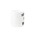 Lenのsilver & gold Mug :other side of the handle