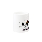 Masashi KaminkoのCarnival of penguins Mug :other side of the handle