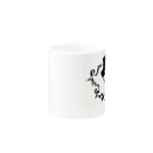 関野絡繰堂の猫王 Mug :other side of the handle