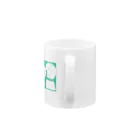 Hawaii LabelのHawaii Record mug_SB マグカップの取っ手の部分