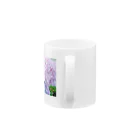 potaの金運アップのおまじない紫陽花 Mug :handle