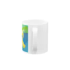 SHINJI HONDAの春光のマーメイド Mug :handle