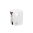 まゆこのアヒル口の山羊 Mug :handle