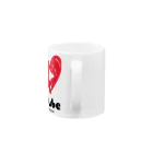 JYDstyleのI Love YouTube Mug :handle