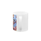 THREEWHEELSの春の彩☆はるのいろ Mug :handle