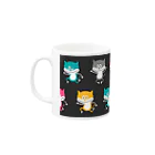 tomotincoのmechazers★mug マグカップの取っ手の左面