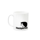 koji_kojiのHedgehog01 マグカップ Mug :left side of the handle