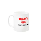 shuHEY!!のWHAT's UP? Mug :left side of the handle