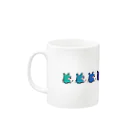 まちるだのゆのみかえる Mug :left side of the handle