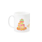 Sariiroの♡Happy♥Wedding♡スワン Mug :left side of the handle