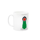 GubbishのThe Flatwoods Monster Mug :left side of the handle