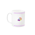 hirokaのAmethyst Feb. Mug :left side of the handle