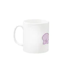 遊泳禁止のホタテの赤ちゃん Mug :left side of the handle