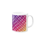 ファヴギアのFAVGEAR | pattern [gradation] Mug :right side of the handle