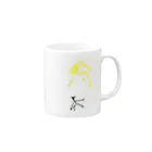 Aquilaのやあ Mug :right side of the handle