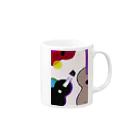 elliのオトヲエガク Mug :right side of the handle