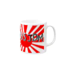 TK MiuraのUSJDM&日章 Mug :right side of the handle