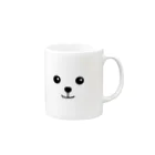 ポメラニアンのポメリンのうるうるわんこ Mug :right side of the handle