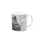 いものsleeping gorilla Mug :right side of the handle