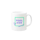 テストアカウントのPOOLSIDE マグカップの取っ手の右面