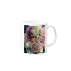 Nao＊の大人花２ Mug :right side of the handle