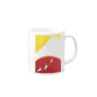 Aoiの山登り Mug :right side of the handle