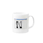 taizoooのU+1F374 FORK AND KNIFE Mug :right side of the handle