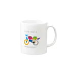 ga3ta6のLook like a motorbike? Mug :right side of the handle