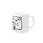 ＵＳＡＧＥＥＮＵのシロクマペンギン Mug :right side of the handle