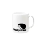 koji_kojiのHedgehog01 マグカップ Mug :right side of the handle