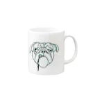 G　A　T　Y　Aのinu Mug :right side of the handle