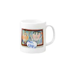 mamiのヤマブシ お話の絵 Mug :right side of the handle