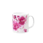 mayの河津桜 Mug :right side of the handle