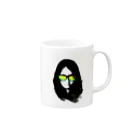 ぷらすわんのface Mug :right side of the handle