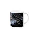 アンダーカバーのアンダーカバー「GUN」横 Mug :right side of the handle