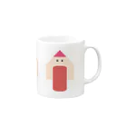 おそめのえんぴつくん Mug :right side of the handle