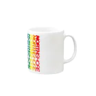 NORTH SHOREのNORTH SHORE rainbow2 Mug :right side of the handle